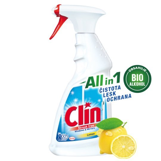 clin čistič okien lemon 500 ml