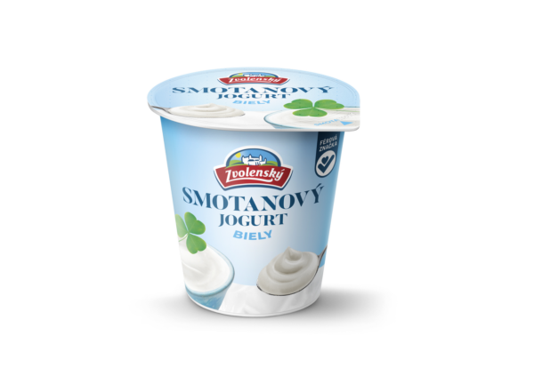 zvolenský smotanový jogurt biely 145 g